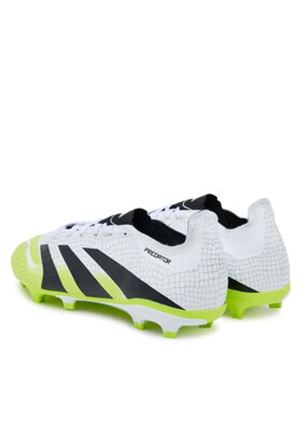 Adidas - adidas Buty do piłki nożnej Predator League JI1117 Biały. Kolor: biały. Materiał: skóra