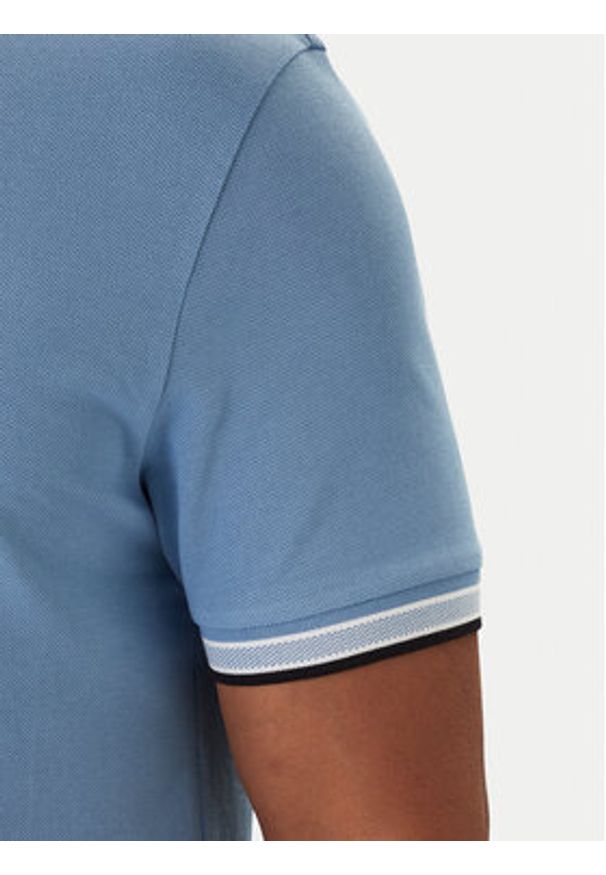 BOSS Polo Paddy 50469055 Niebieski Regular Fit. Typ kołnierza: polo. Kolor: niebieski. Materiał: bawełna