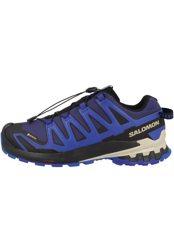 salomon - Buty do biegania męskie Salomon Xa Pto 3d V9 Gtx. Kolor: niebieski. Materiał: syntetyk, materiał. Szerokość cholewki: normalna