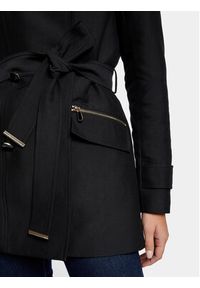 Morgan Trencz 241-GLADIA Czarny Regular Fit. Kolor: czarny. Materiał: syntetyk, bawełna #3