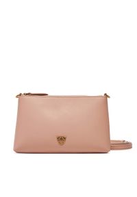 Pinko - PINKO Torebka Flat Horizontal Mini PE 25 PCPL 104277 A0F1 Różowy. Kolor: różowy. Materiał: skórzane