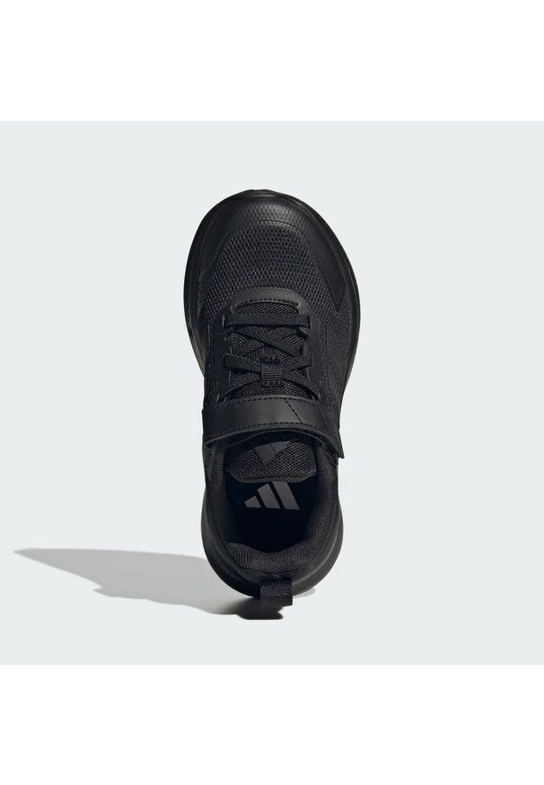 Adidas - Buty dla dzieci Fortarun 4.0. Zapięcie: pasek. Kolor: czarny