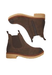 Rieker Botki CEO-Z5050-25 Brązowy. Kolor: brązowy. Materiał: syntetyk, materiał #7