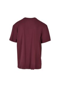 BUILD YOUR BRAND - Ponadwymiarowa Koszulka Dla Dorosłych Unisex Heavyweight. Kolor: różowy