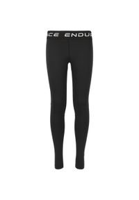 ENDURANCE - Legginsy zimowe dla dzieci Endurance Power. Kolor: czarny. Sezon: zima. Styl: sportowy