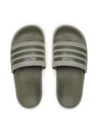 Adidas - adidas Klapki adilette Platform Slides HQ6180 Zielony. Kolor: zielony. Obcas: na platformie #3