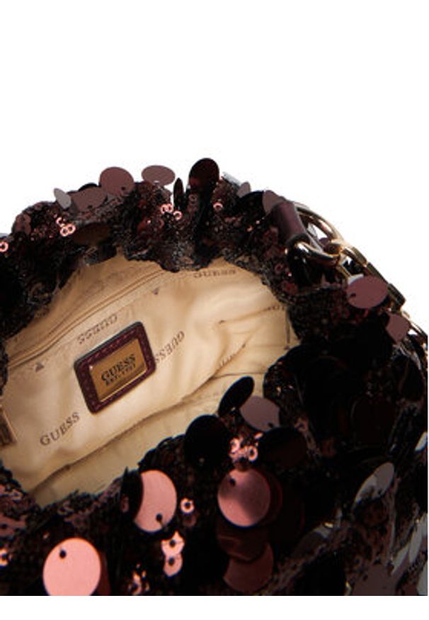 Guess Torebka HWEG95 38750 Bordowy. Kolor: czerwony