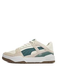 Puma Sneakersy Slipstream Premium Warm 390116 06 Écru. Materiał: zamsz, skóra