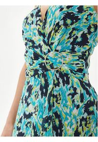 Morgan Sukienka letnia 241-REUILLA Zielony Regular Fit. Kolor: zielony. Materiał: syntetyk. Sezon: lato
