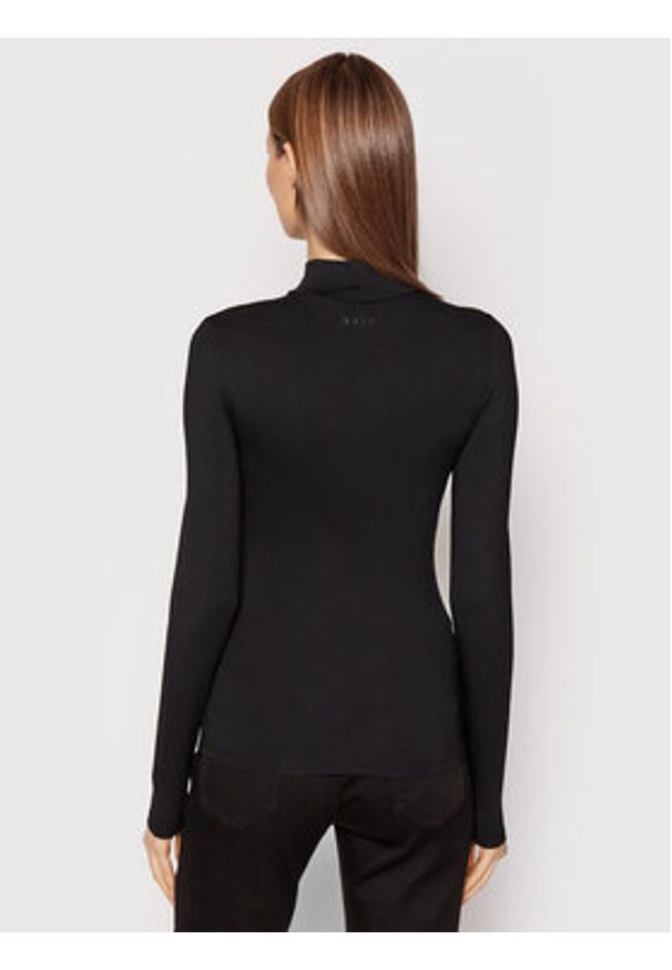 BOSS - Boss Bluzka Emata 50461114 Czarny Extra Slim Fit. Kolor: czarny