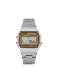 Casio Zegarek Vintage A158WEA-9EF Srebrny. Kolor: srebrny. Styl: vintage #1
