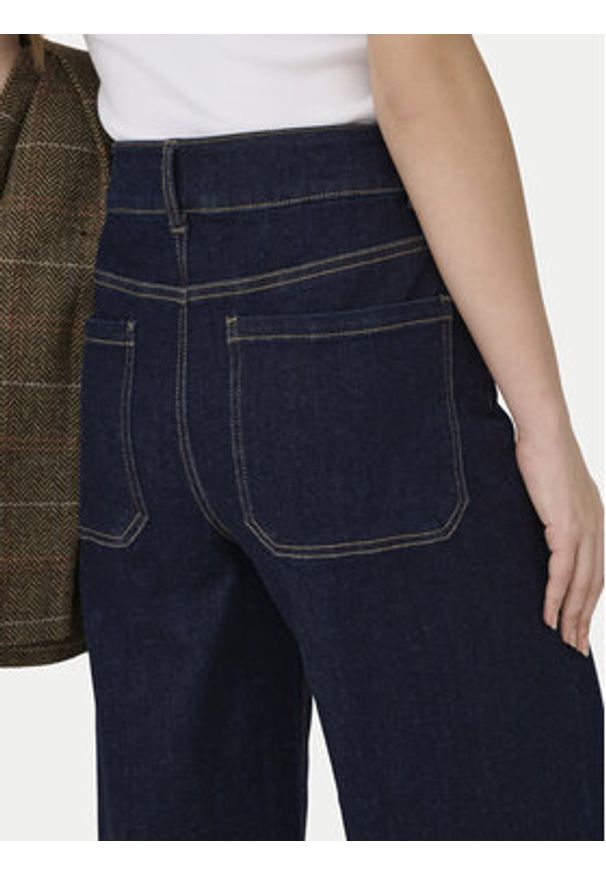only - ONLY Jeansy Onlmadison 15370485 Niebieski Wide Leg. Kolor: niebieski