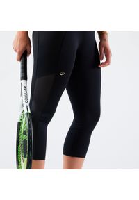 ARTENGO - Krótkie legginsy do tenisa damskie Artengo Dry Hip Ball. Kolor: czarny. Materiał: poliester, elastan, poliamid, materiał. Długość: krótkie. Sport: tenis