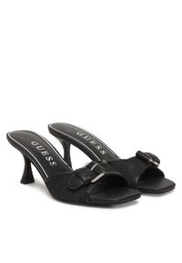 Guess Klapki FLJDI2 FAL03 Czarny. Kolor: czarny. Materiał: materiał #4