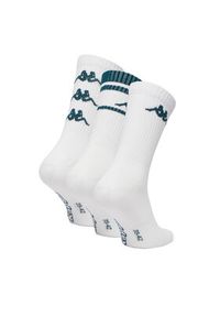 Kappa Skarpety długie CEO_KR_SUPERT_SS26(3-PACK) Biały. Kolor: biały. Materiał: bawełna #3