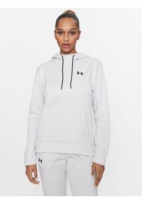 Under Armour Bluza Armour Fleece Hoodie 1373055 Szary Loose Fit. Kolor: szary. Materiał: syntetyk