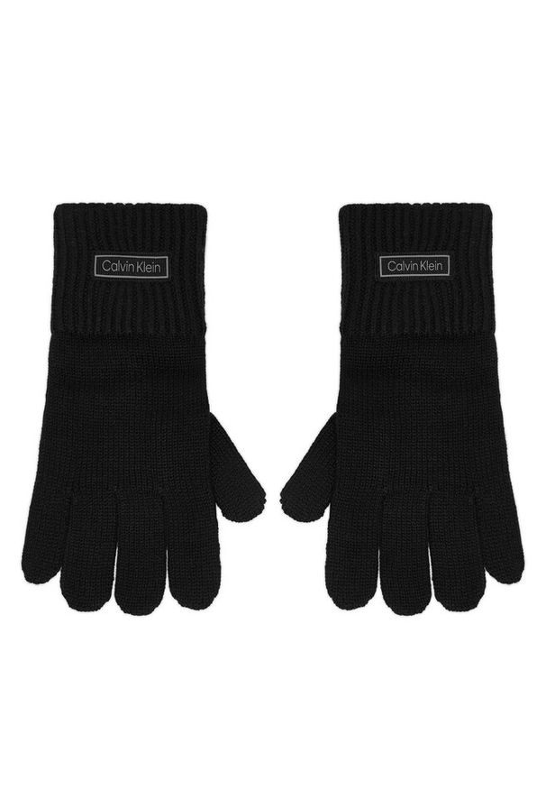 Rękawiczki Calvin Klein. Kolor: czarny