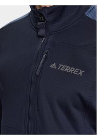 Adidas - adidas Polar Terrex Tech Flooce Hiking Fleece HH9227 Niebieski Regular Fit. Kolor: niebieski. Materiał: syntetyk #10