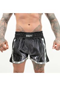 KNOCKOUT - Knockout Fusion KickBox Szorty. Kolor: czarny. Materiał: materiał