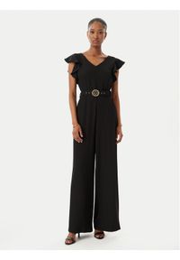 Rinascimento Kombinezon CFC0122556003 Czarny Regular Fit. Kolor: czarny. Materiał: syntetyk #1