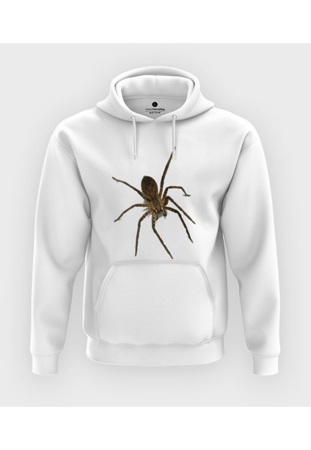 MegaKoszulki - Bluza z kapturem Spider 3D. Typ kołnierza: kaptur