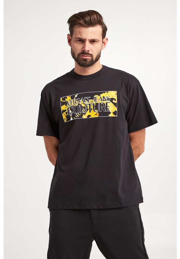 Versace Jeans Couture - T-shirt męski VERSACE JEANS COUTURE