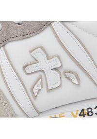 Premiata Sneakersy Eric 5669 Biały. Kolor: biały. Materiał: zamsz, skóra #4