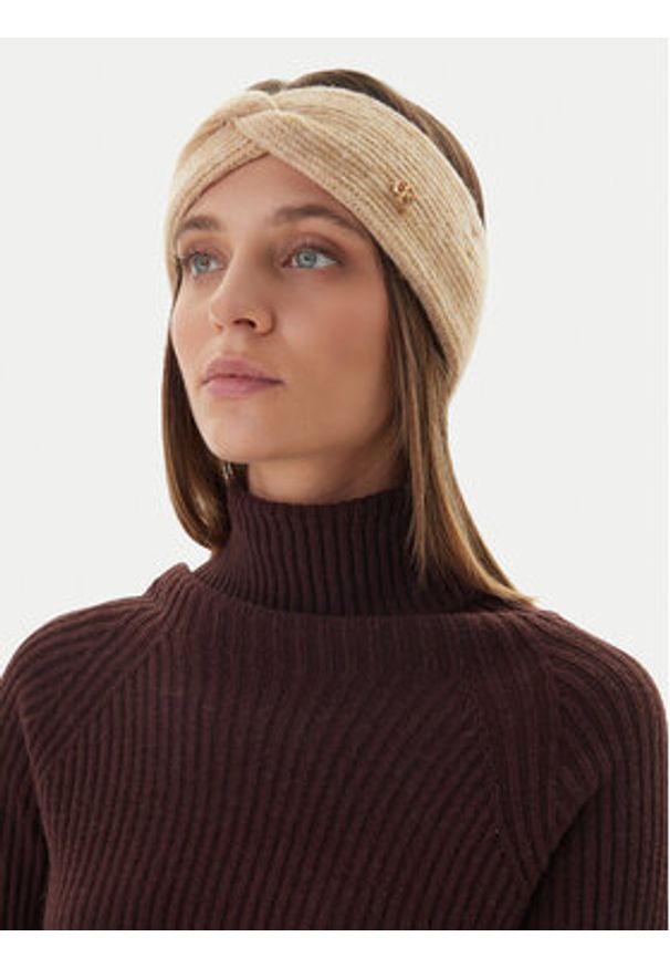 Calvin Klein Opaska materiałowa LV04F8039G Pomarańczowy. Kolor: pomarańczowy. Materiał: wełna