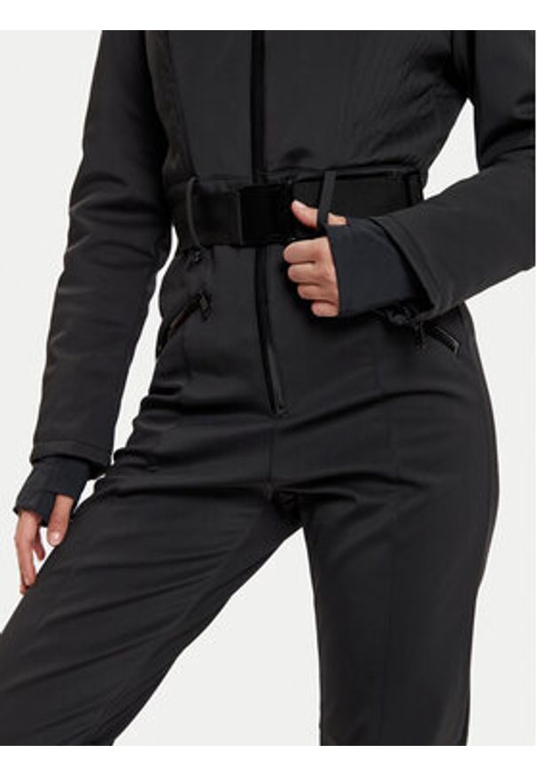 Guess Kombinezon narciarski W4PD1M WH1S0 Czarny Regular Fit. Kolor: czarny. Materiał: syntetyk. Sport: narciarstwo