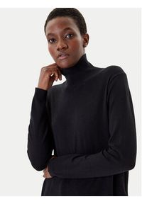 Weekend Max Mara Golf Kiku 2525366012 Czarny Regular Fit. Typ kołnierza: golf. Kolor: czarny. Materiał: jedwab #2