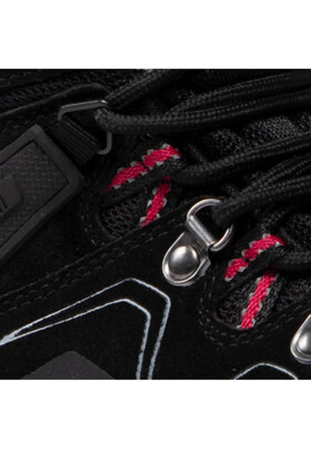 CMP Trekkingi Athunis Mid Wmn Trekking Shoe Wp 31Q4976 Czarny. Kolor: czarny. Materiał: zamsz, skóra