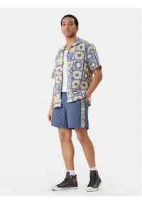 Quiksilver Koszula Schank EQYWT04632 Niebieski Regular Fit. Kolor: niebieski. Materiał: bawełna #5