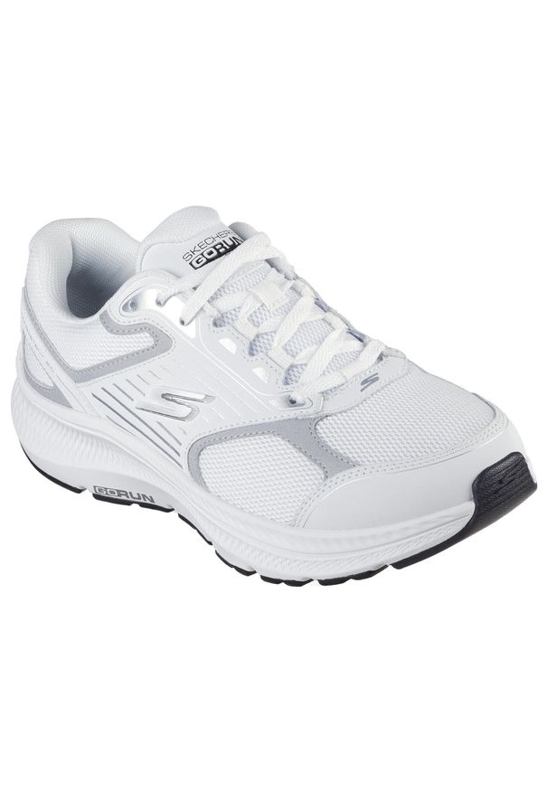 skechers - Buty do biegania damskie Skechers Go Run Consistent 2.0. Okazja: na co dzień. Zapięcie: sznurówki. Kolor: biały, szary, wielokolorowy. Materiał: materiał, tkanina. Szerokość cholewki: normalna. Sport: bieganie