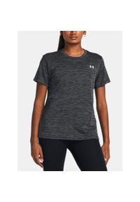 Koszulka treningowa damska Under Armour Tech Textured. Kolor: czarny