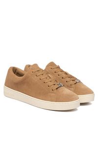 MICHAEL Michael Kors Sneakersy Keaton 43R6KTFS1S Beżowy. Kolor: beżowy. Materiał: skóra, zamsz #5