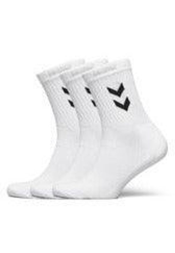 Zestaw skarpet sportowych dla dorosłych Hummel 3-Pack Basic Sock. Kolor: biały