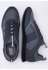 Sneakersy męskie szare EA7 Emporio Armani X8X027 XK219 Q746. Okazja: do pracy, na spacer, na co dzień. Kolor: szary. Sport: turystyka piesza #4