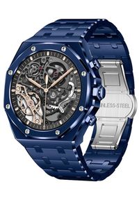 Smartwatch Hagen Smartwatch męski Hagen HB17.17.1117 niebieski bransoleta. Rodzaj zegarka: smartwatch. Kolor: niebieski #1