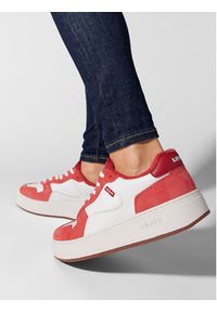 Levi's® Sneakersy 235201-1720 Biały. Kolor: biały. Materiał: skóra #4