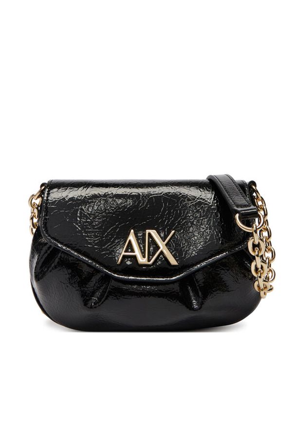 Armani Exchange Torebka XW002165 AF21363 UC001 Czarny. Kolor: czarny. Materiał: skórzane