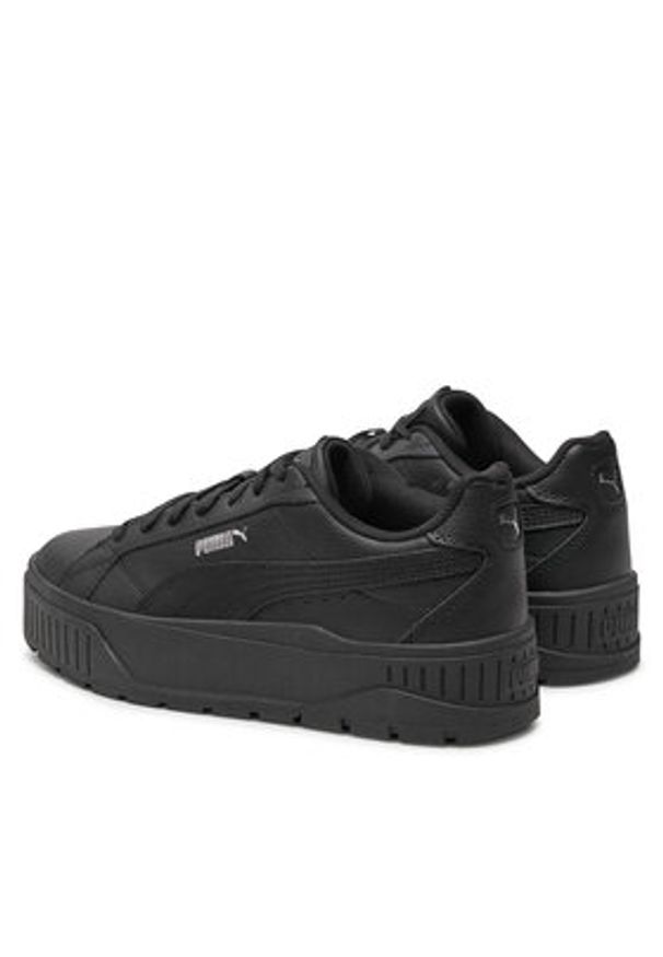 Puma Sneakersy Karmen II L 397456 01 Czarny. Kolor: czarny. Materiał: skóra