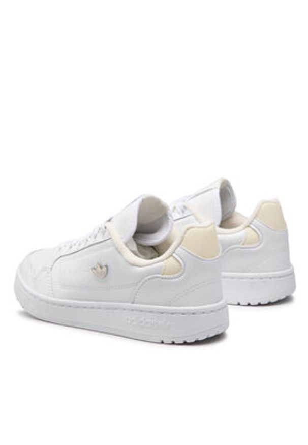 Adidas - adidas Sneakersy Ny 90 W GW7010 Biały. Kolor: biały. Materiał: skóra