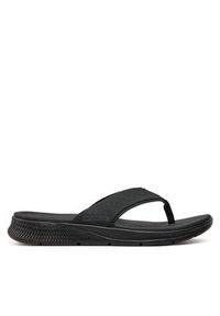 skechers - Skechers Japonki Go Consistent Sandal-Penthouse 229036/BBK Czarny. Kolor: czarny. Materiał: materiał