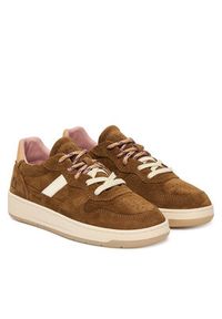 D.A.T.E. Sneakersy Court 2.0 W441-C2-SD Brązowy. Kolor: brązowy. Materiał: zamsz, skóra #3