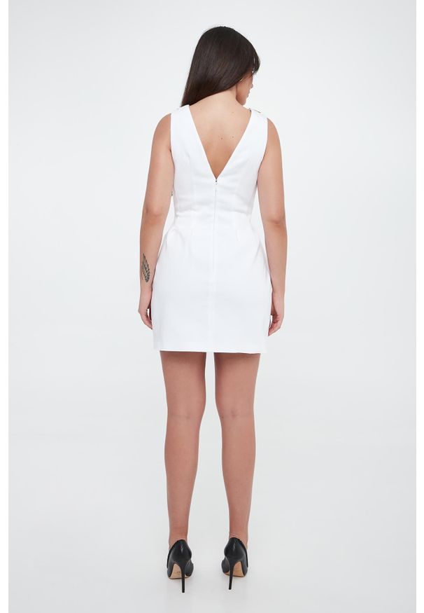 Elisabetta Franchi - Sukienka damska z gabardyny ELISABETTA FRANCHI