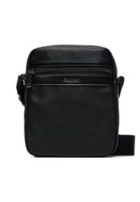 Calvin Klein Saszetka Zip Reporter LV04D3264G Czarny. Kolor: czarny. Materiał: skóra