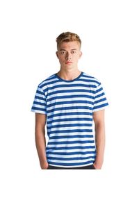 MANTIS - Męska Koszulka W Paski. Kolor: wielokolorowy, niebieski, biały. Wzór: paski. Sport: turystyka piesza #2