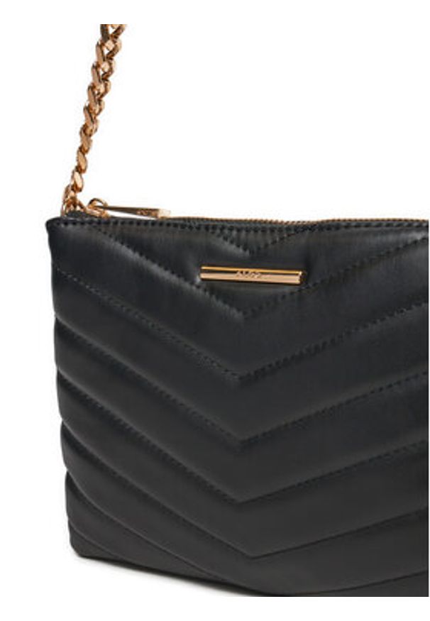 Aldo Torebka Kosygin 13863247 Czarny. Kolor: czarny. Materiał: skórzane