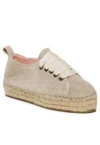 Manebi Espadryle Lace-Up Espadrilles O 7.1 E0 Beżowy. Kolor: beżowy. Materiał: materiał #3