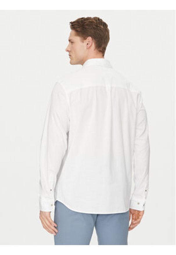 Jack & Jones - Jack&Jones Koszula Pierre 12270085 Biały Relaxed Fit. Kolor: biały. Materiał: bawełna